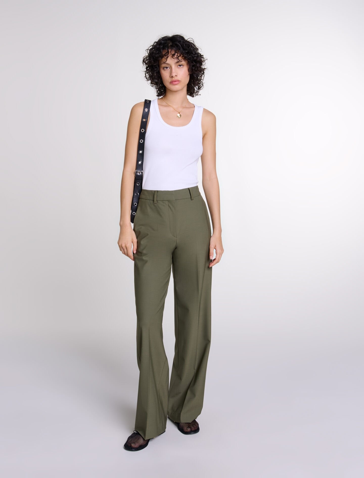 Straight-leg suit trousers - 2