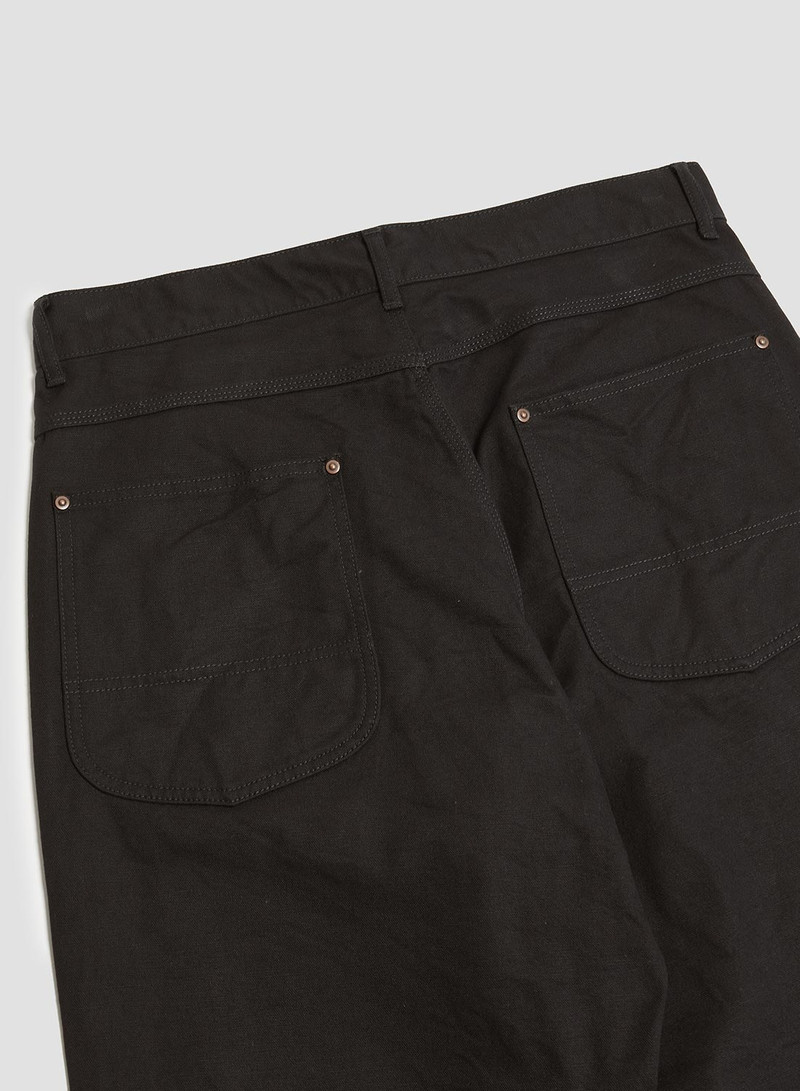 FOB Factory Cotton Duck Work Pant Black 6
