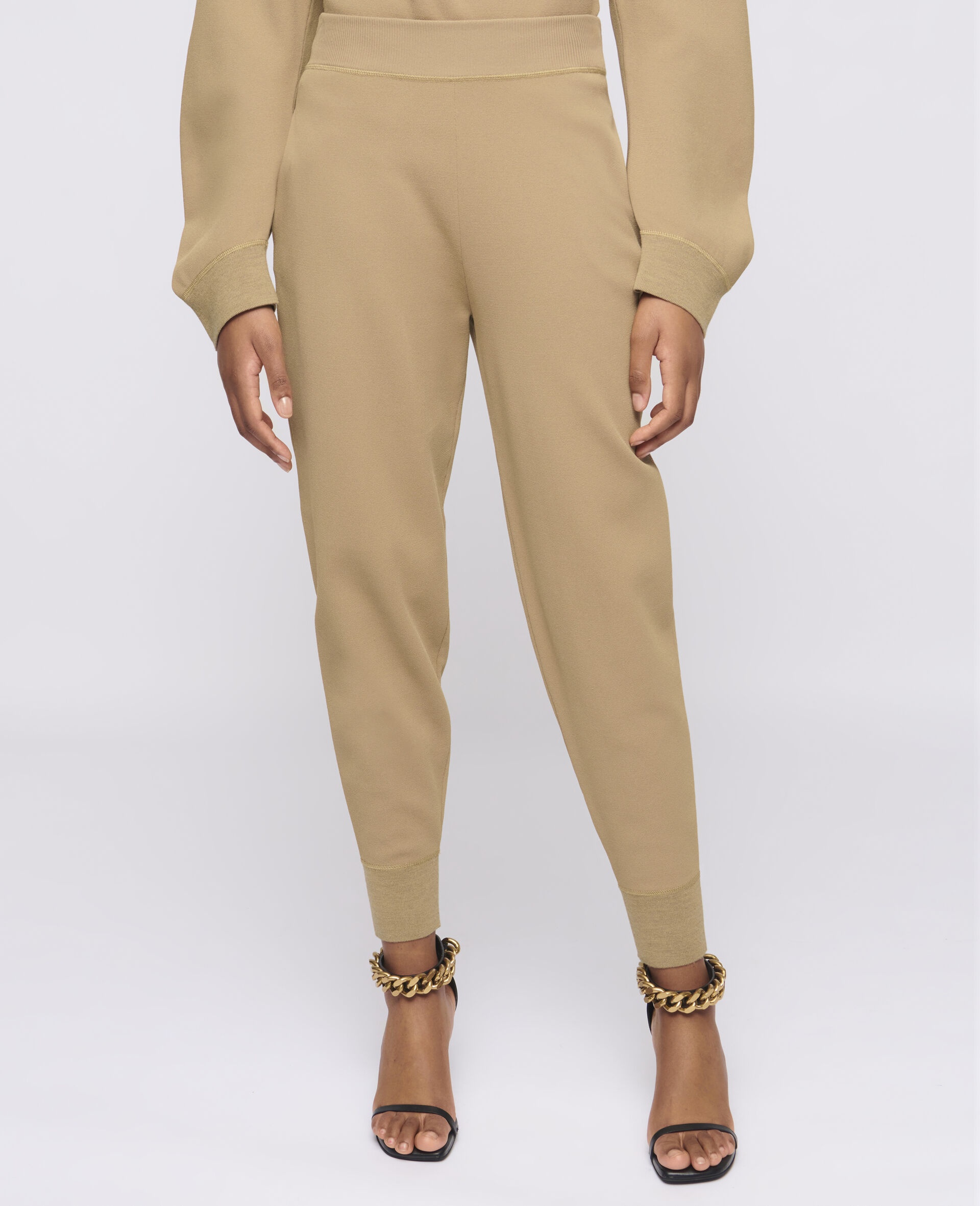 Compact Knit Pants - 4