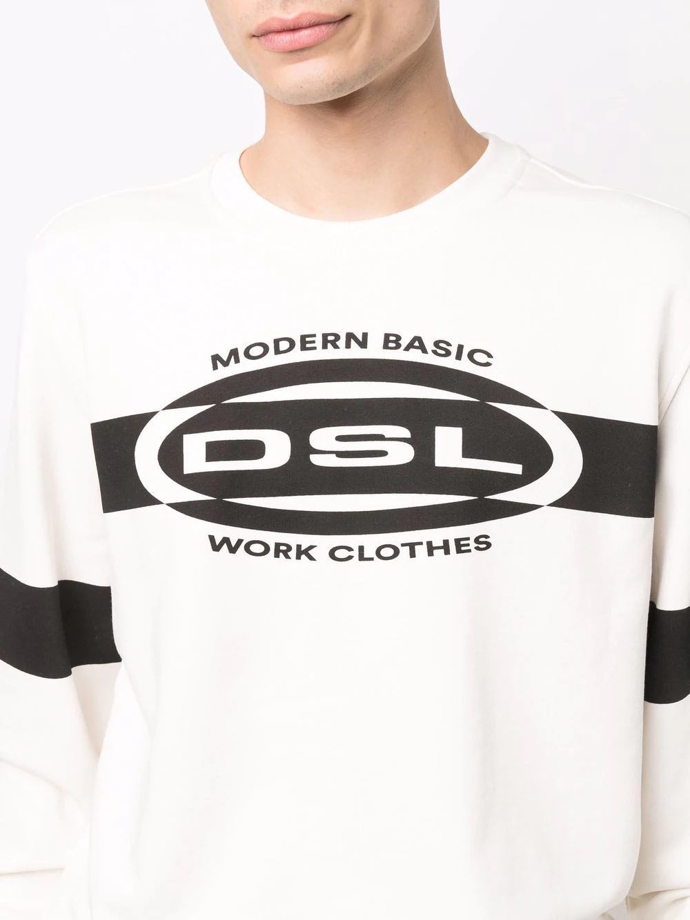 Modern Basic crew-neck sweatshirt - 5