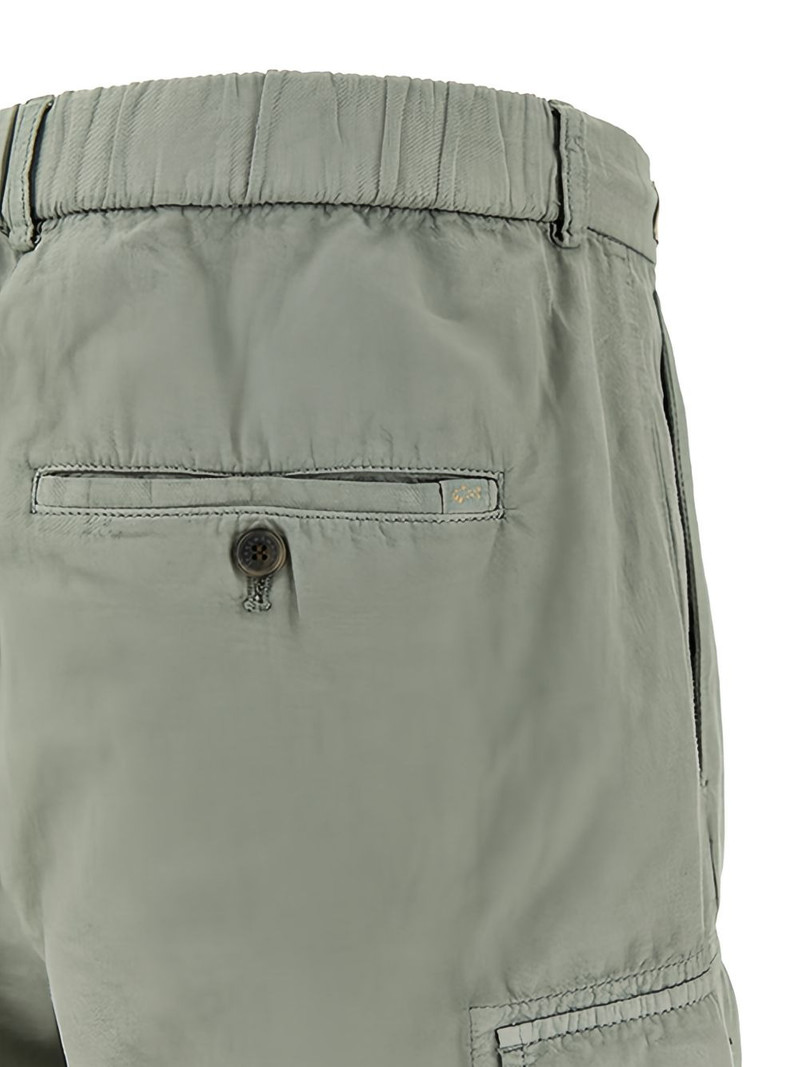 Paul & Shark garment-dyed cargo bermuda shorts outlook