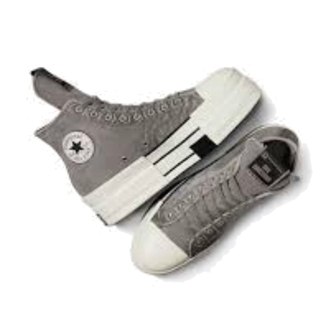 (WMNS) Converse x DRKSHDW DBL DRKSTR OVERDYE Chuck 70 High Top 'Grey White' A06755C - 4