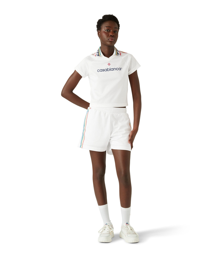 CASABLANCA Jacquard Monogram Football Shirt | Casablanca Paris outlook