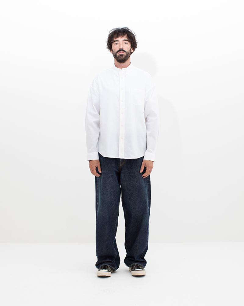 visvim B.D. OXFORD SHIRT L/S WHITE outlook