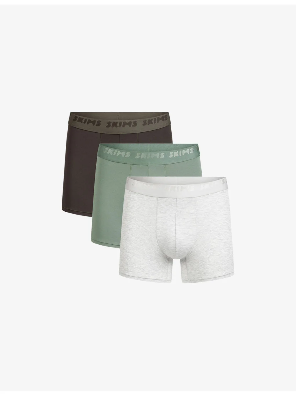 Branded-Waistband Pack-Of-Five Stretch-Jersey Boxer Briefs - 1