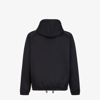 FENDI Black scuba sweatshirt outlook