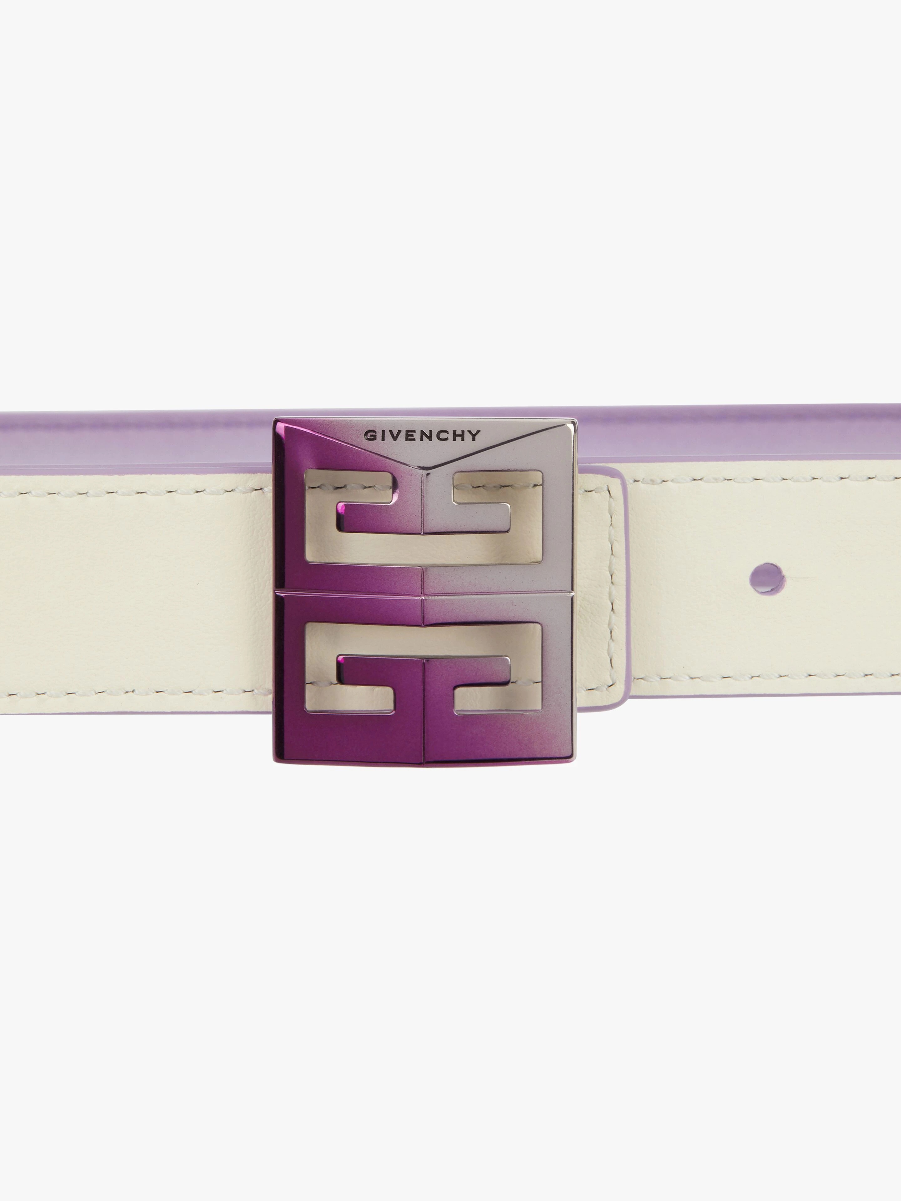 4G BELT IN REVERSIBLE LEATHER - 5