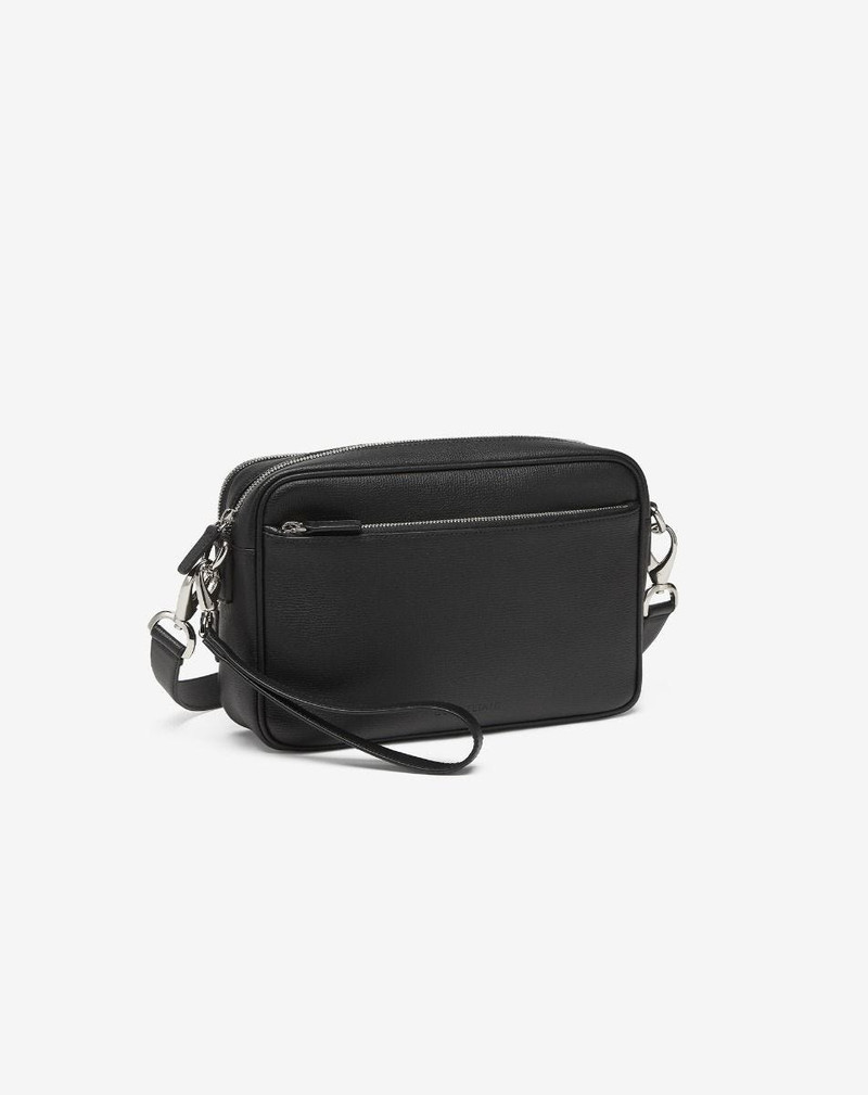 Black leather bag 1