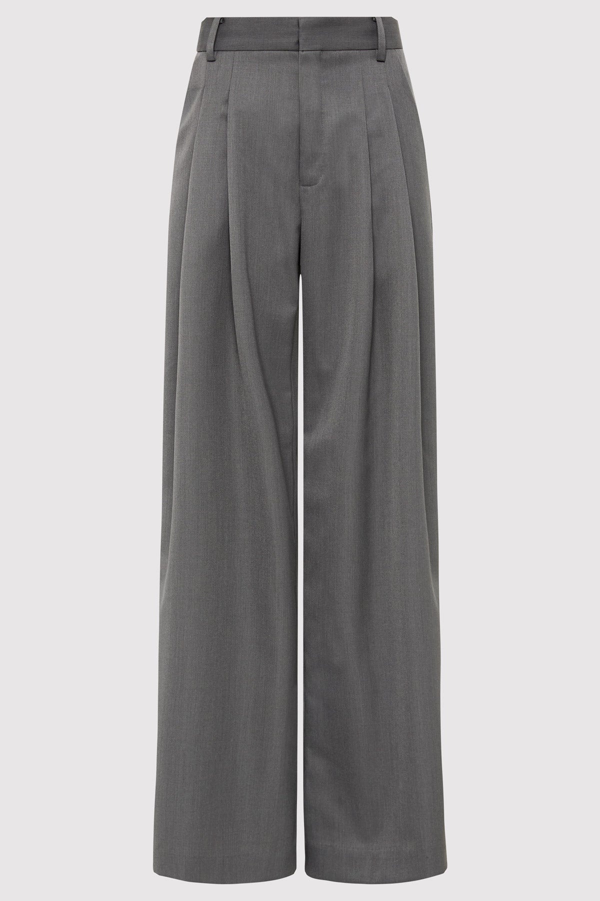 Homme Pleat Pants - Pewter Grey - 1
