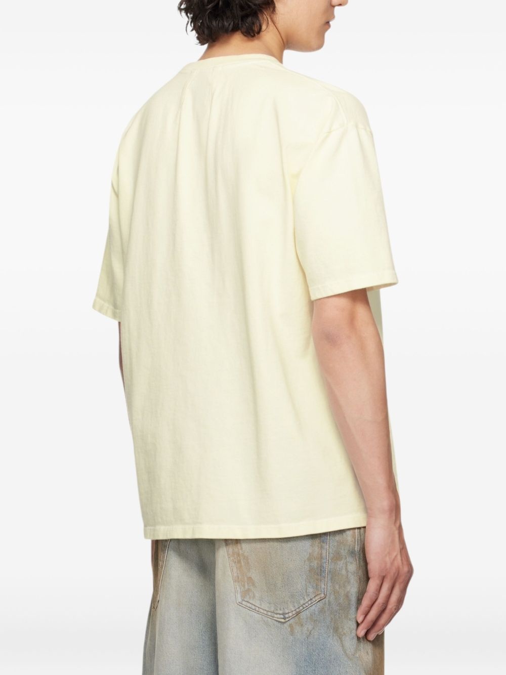 distressed-effect T-shirt - 4