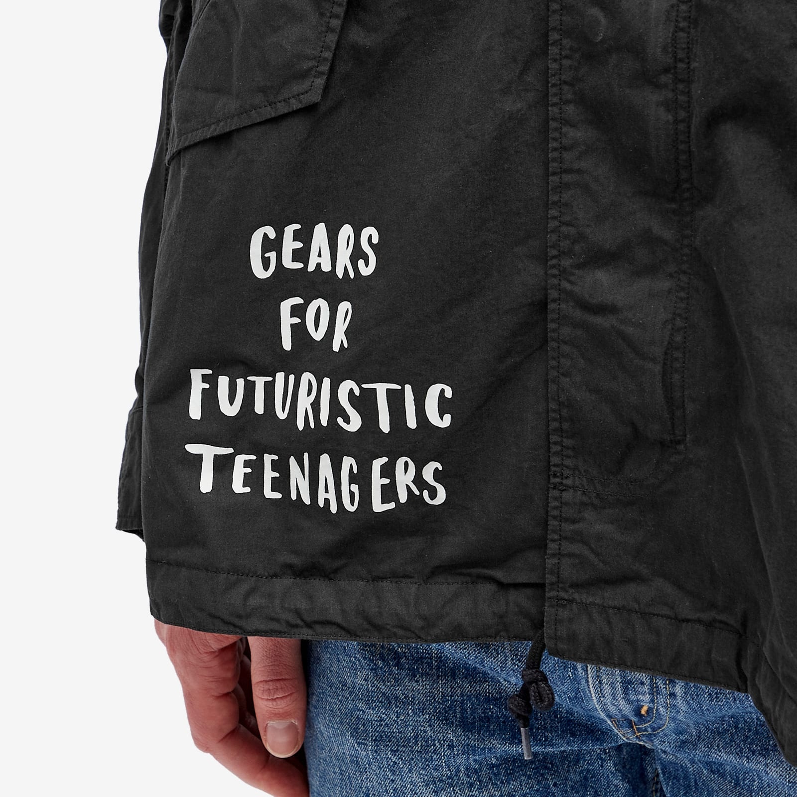 Human Made Hooded Fishtail Parka - 5
