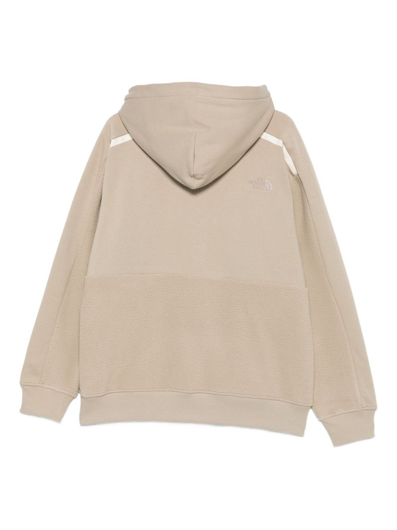 The North Face stripe-detail hooded jacket outlook