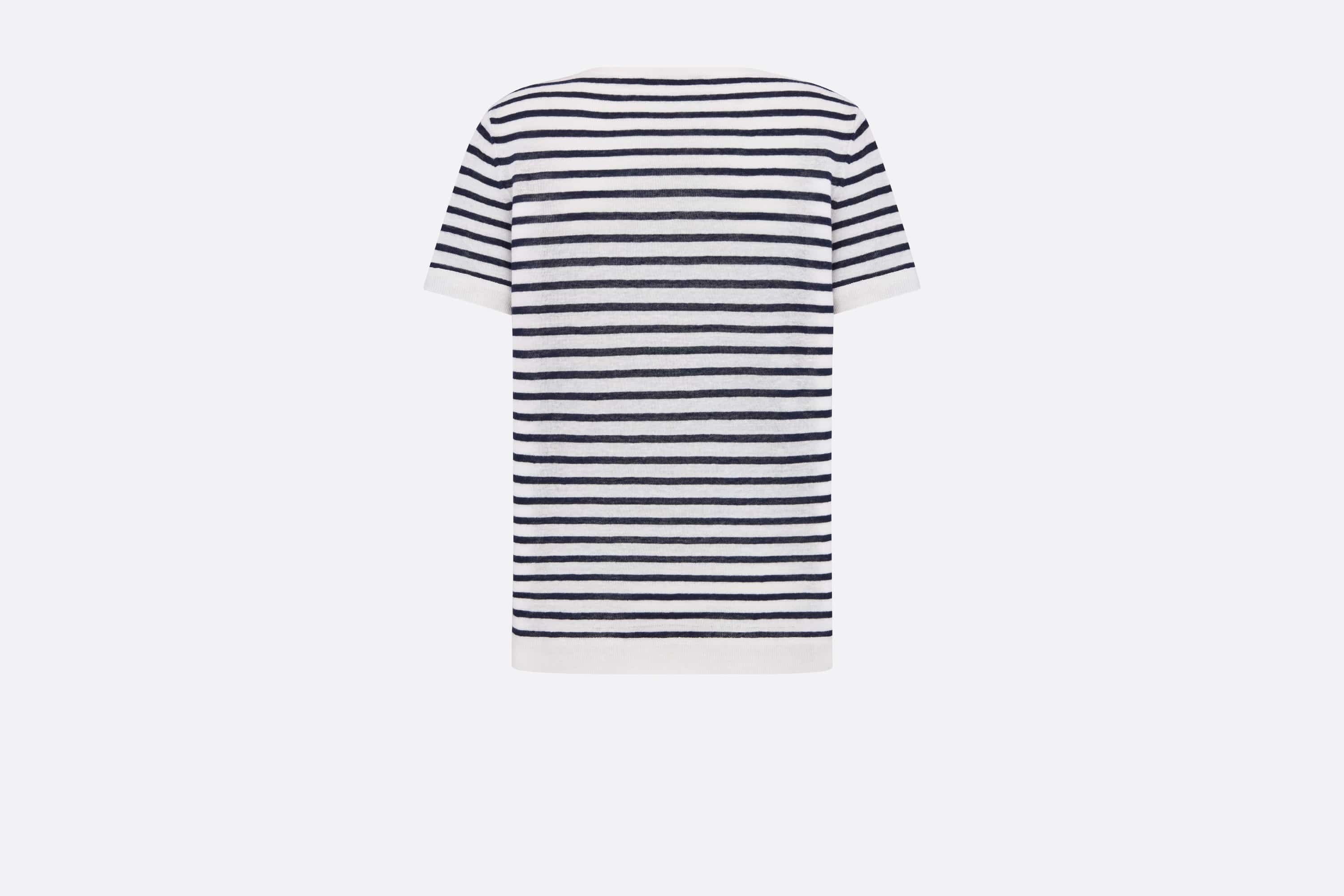 Dior Marinière Short-Sleeved Sweater - 5