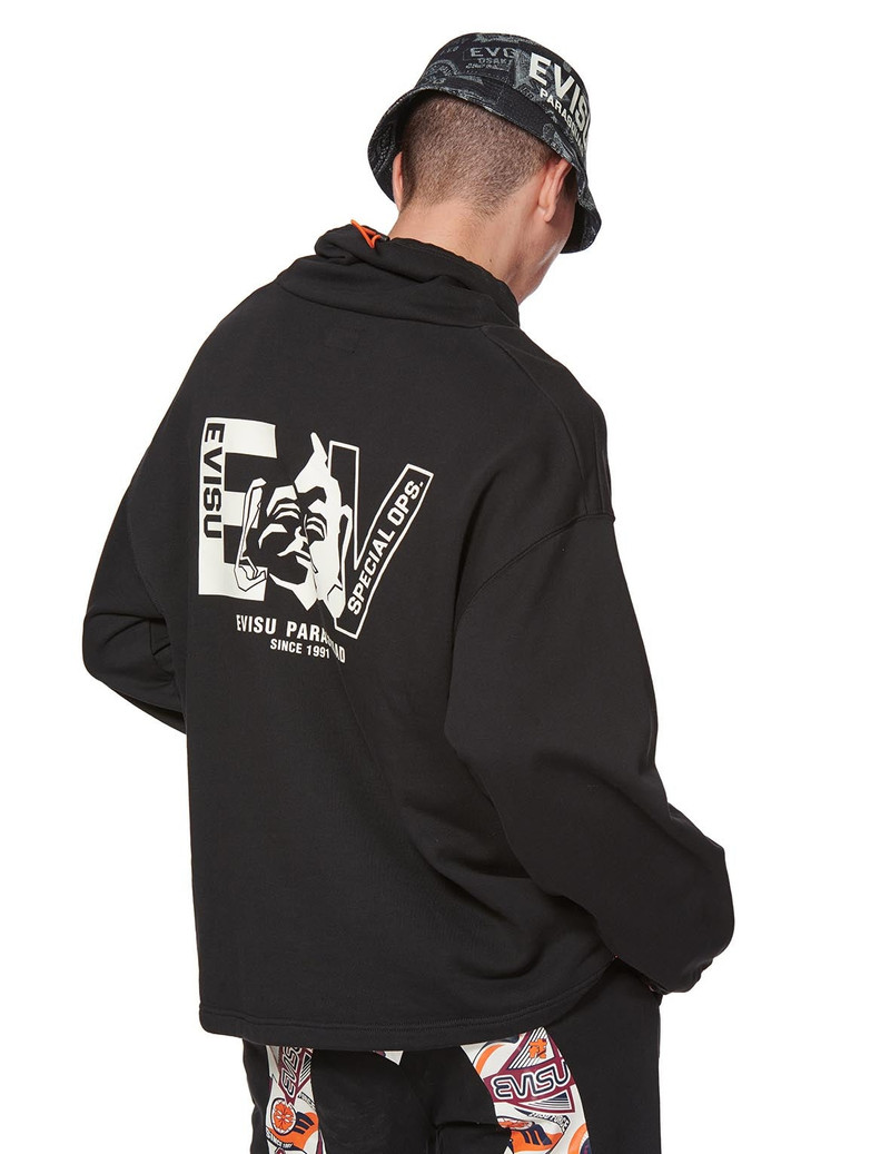 Godhead Print Turtleneck Pullover 3