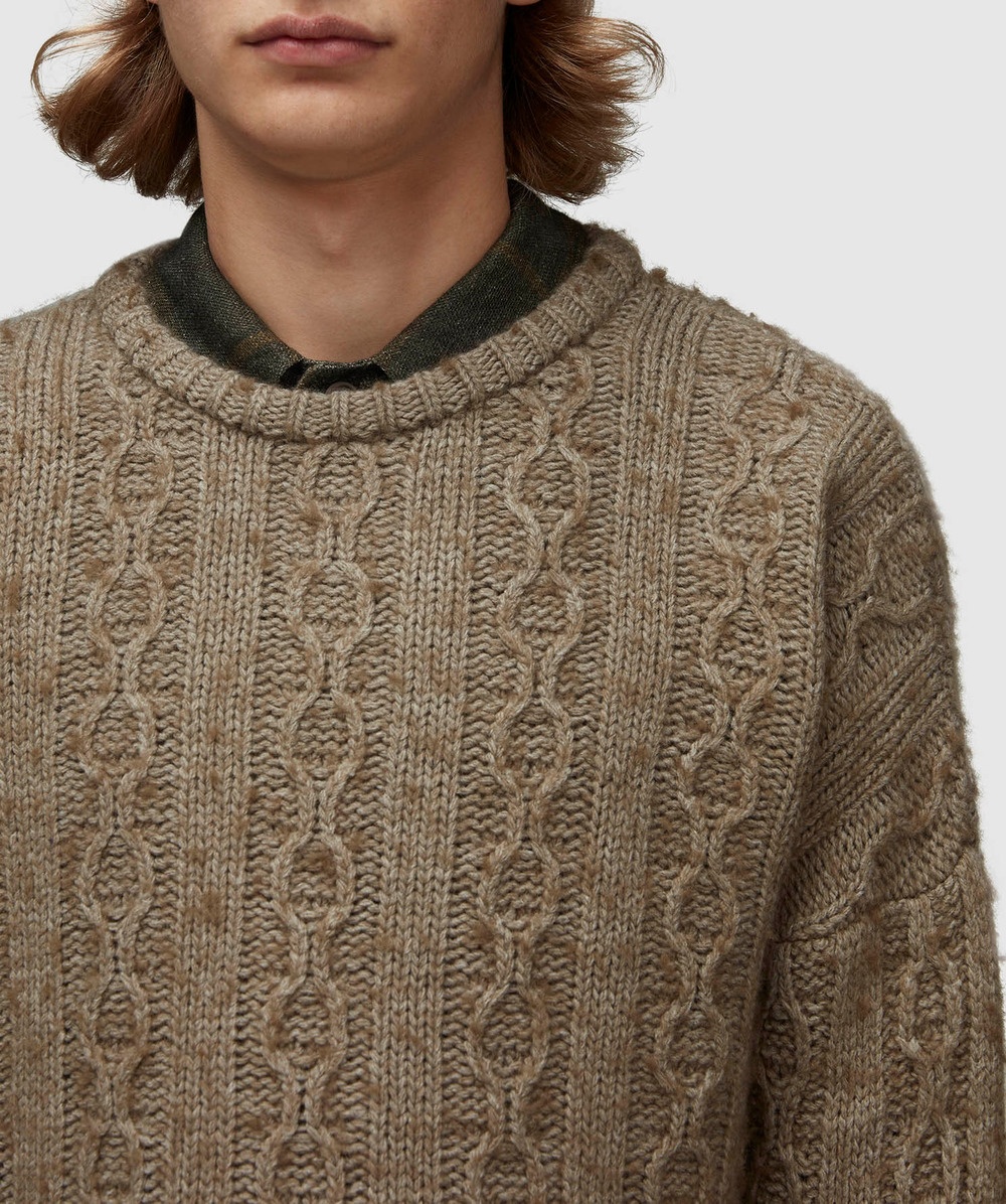 Popover roundneck knit jumper - 4