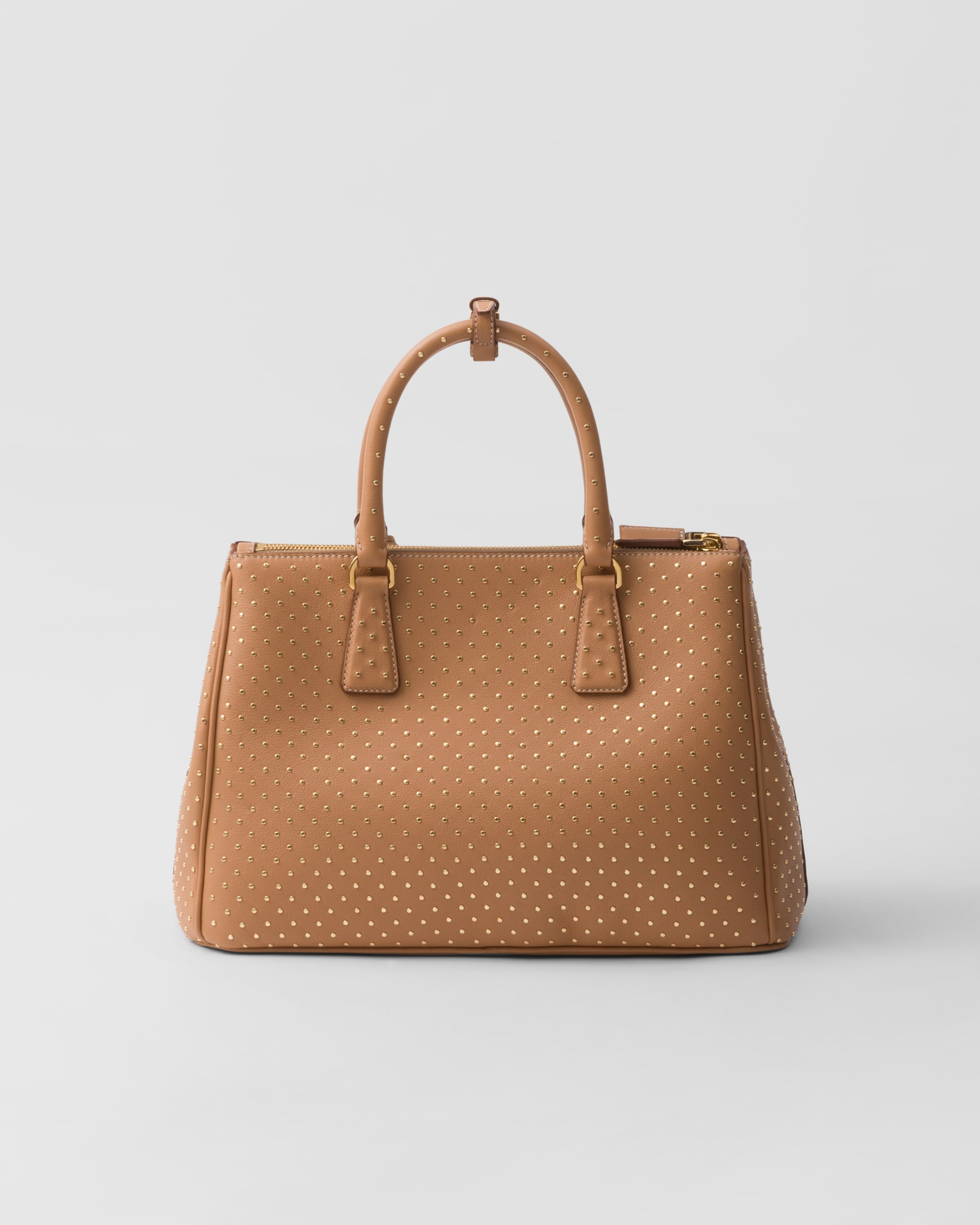 Large Prada Galleria studded leather bag - 4