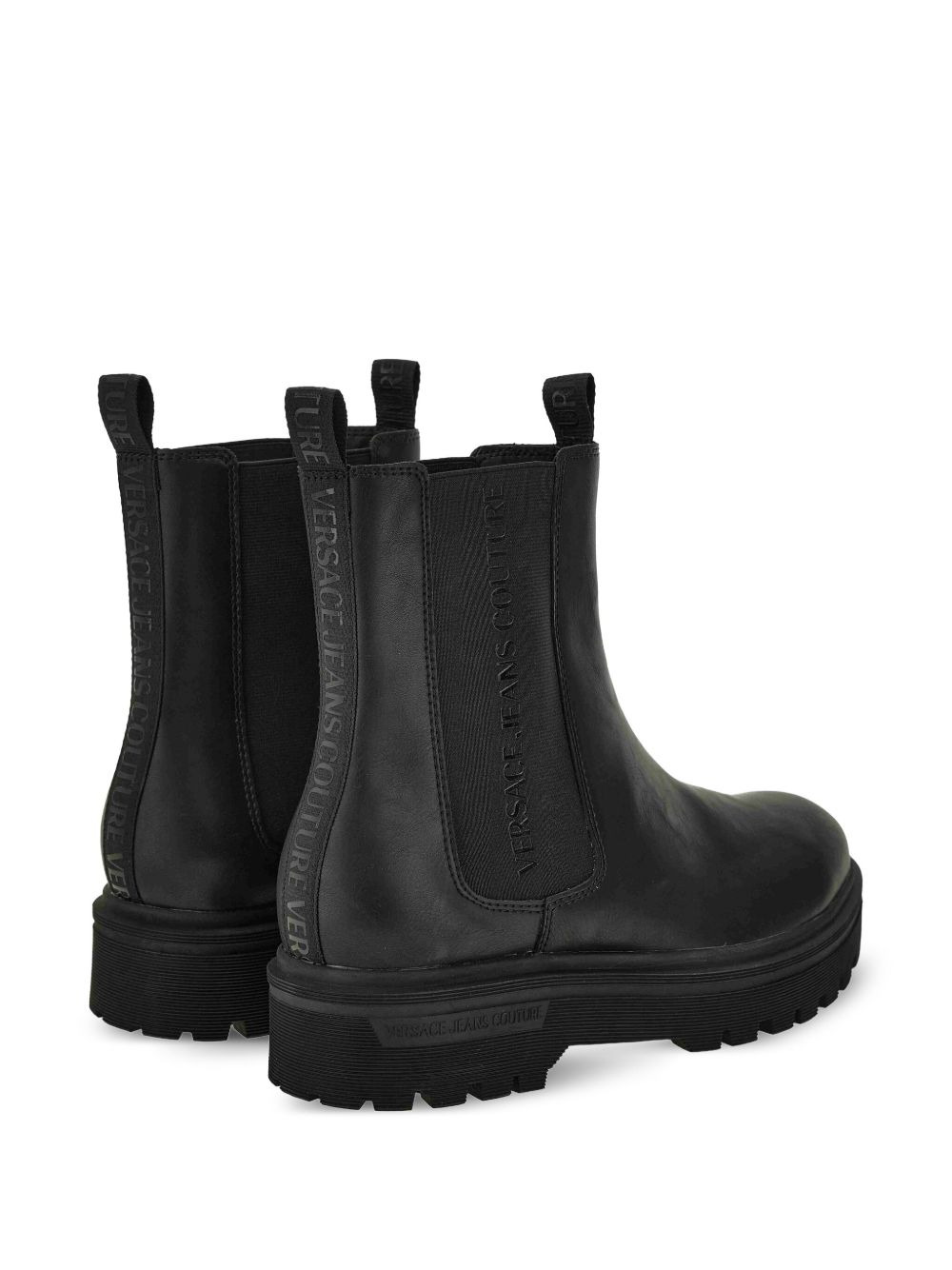 logo-detail elastic-panel boots - 3
