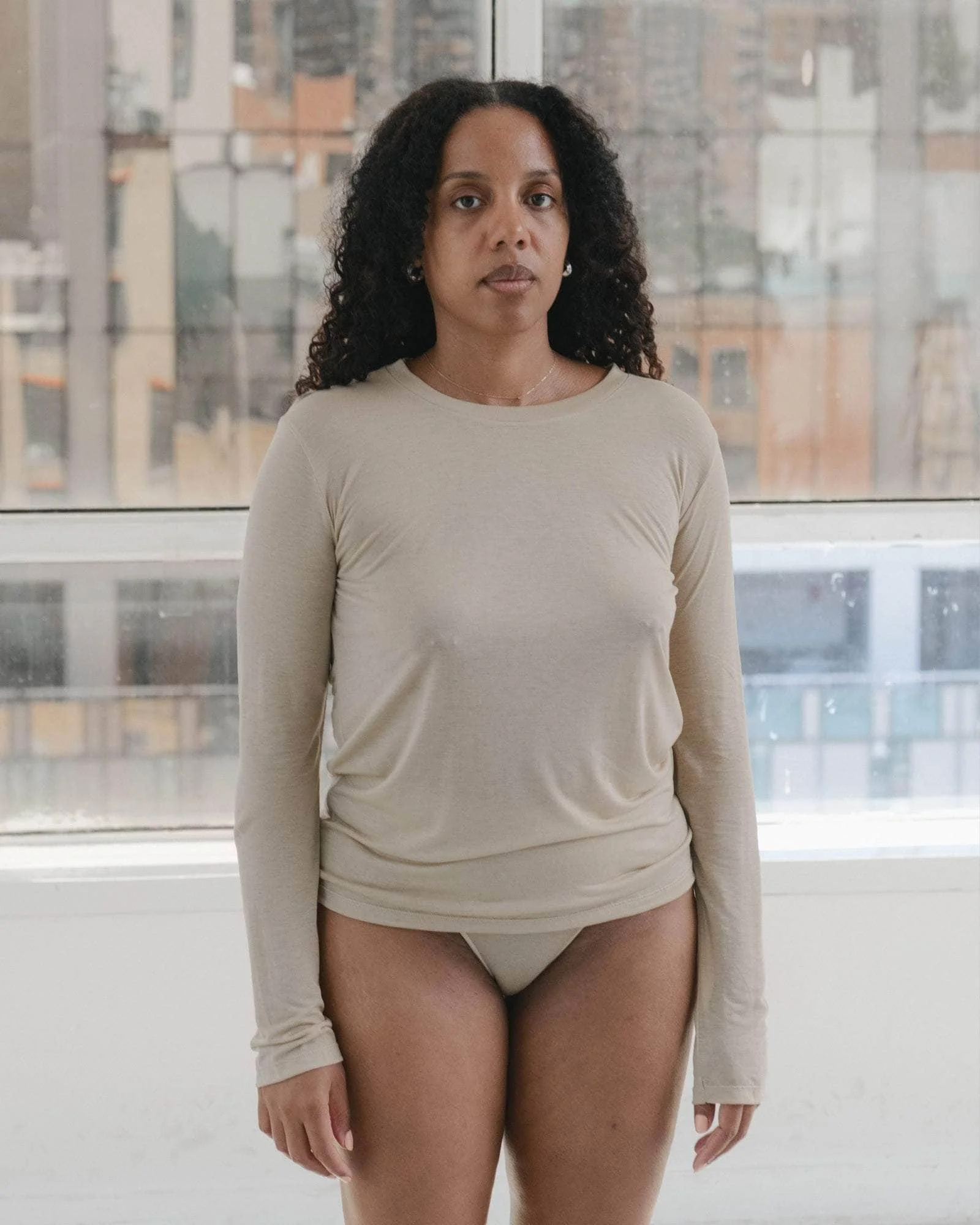 Long Sleeve Tee - Bamboo Lyocell - 1