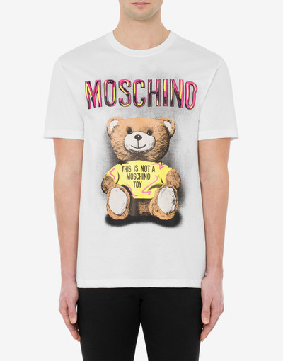 Moschino MOSCHINO TEDDY BEAR ORGANIC JERSEY T-SHIRT outlook