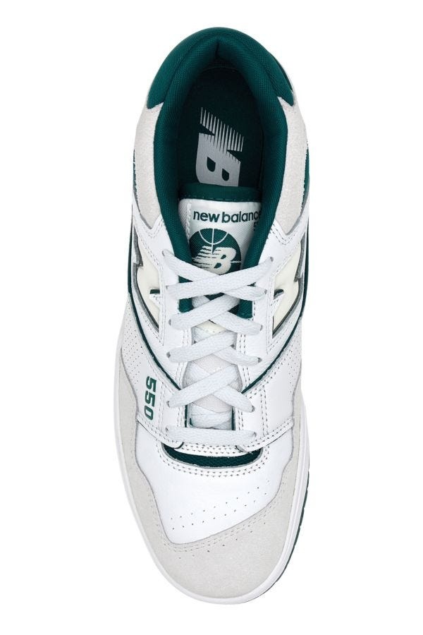 スニーカー NEW BALANCE Two-Tones Leather And Fabric 550 Sneakers New Balance Two-tones leather and fabric 550 sneakers