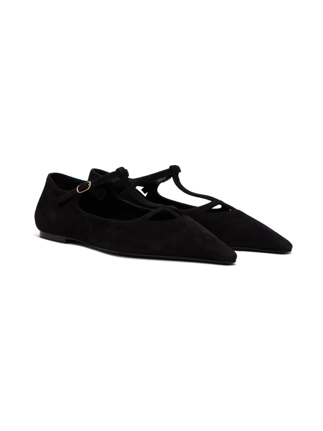 Black Cyd Ballerina Flats - 4