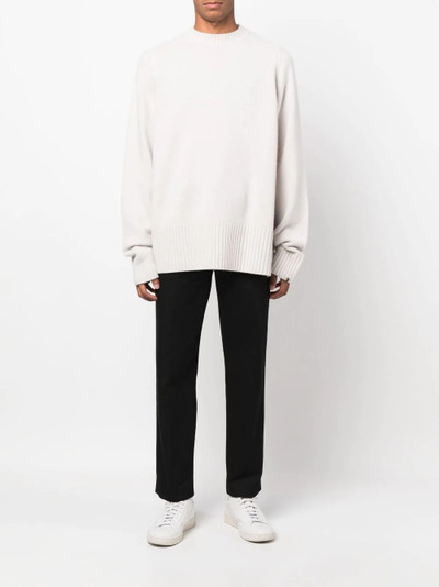 extreme cashmere Mama crew-neck cashmere jumper outlook