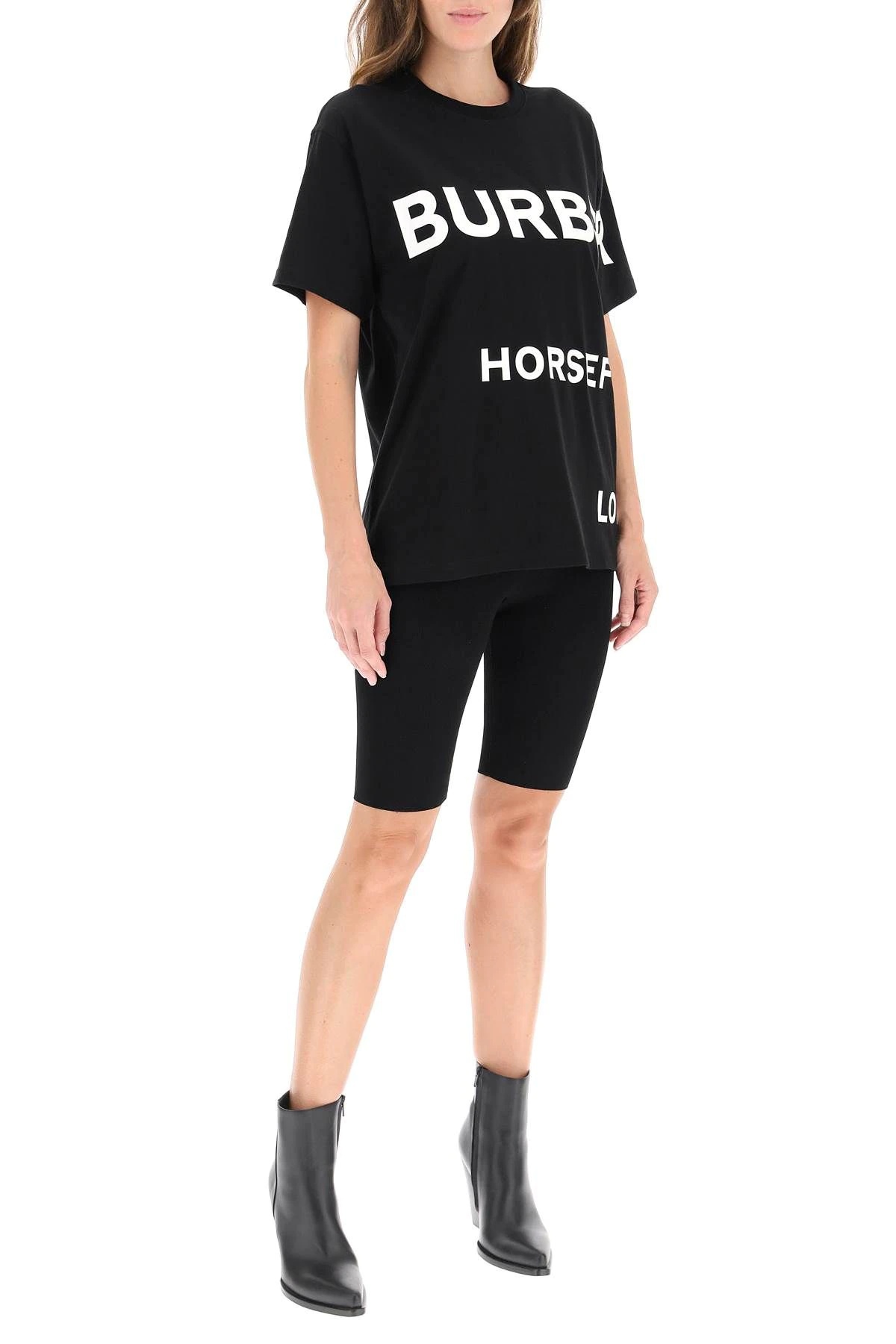 OVERSIZED T-SHIRT WITH HORSEFERRY PRINT - 2