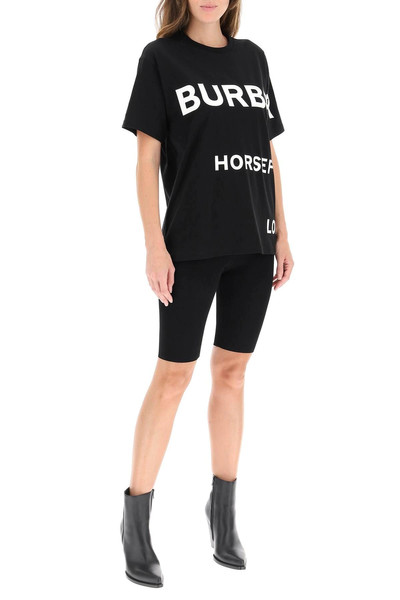 Burberry OVERSIZED T-SHIRT WITH HORSEFERRY PRINT outlook