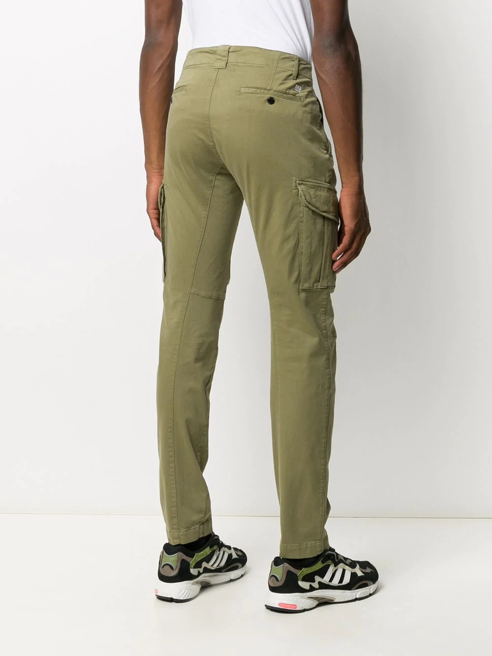 slim fit cargo trousers - 4