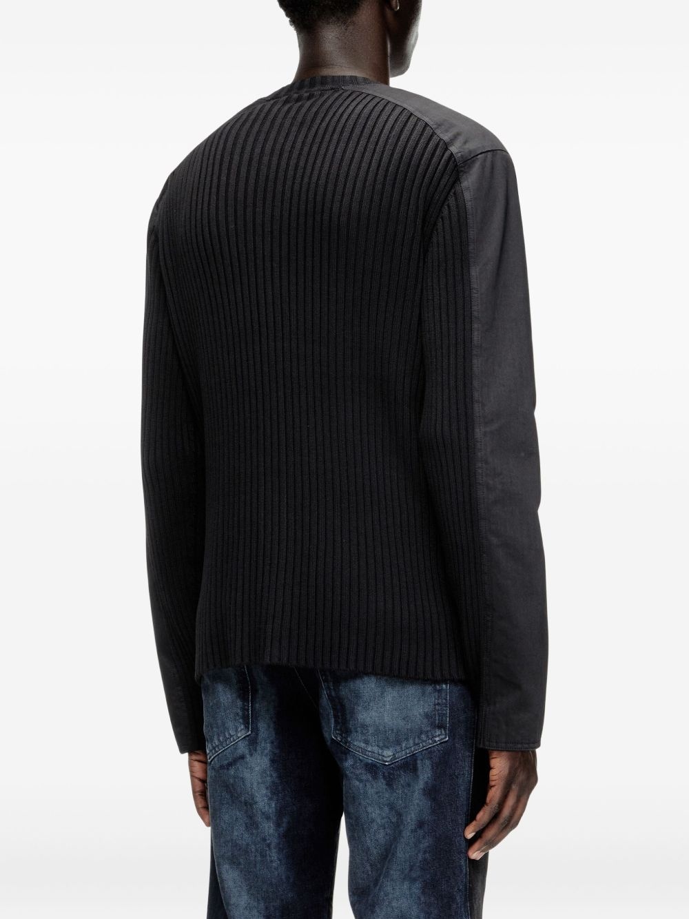K-Matty ribbed zip-up cardigan - 4
