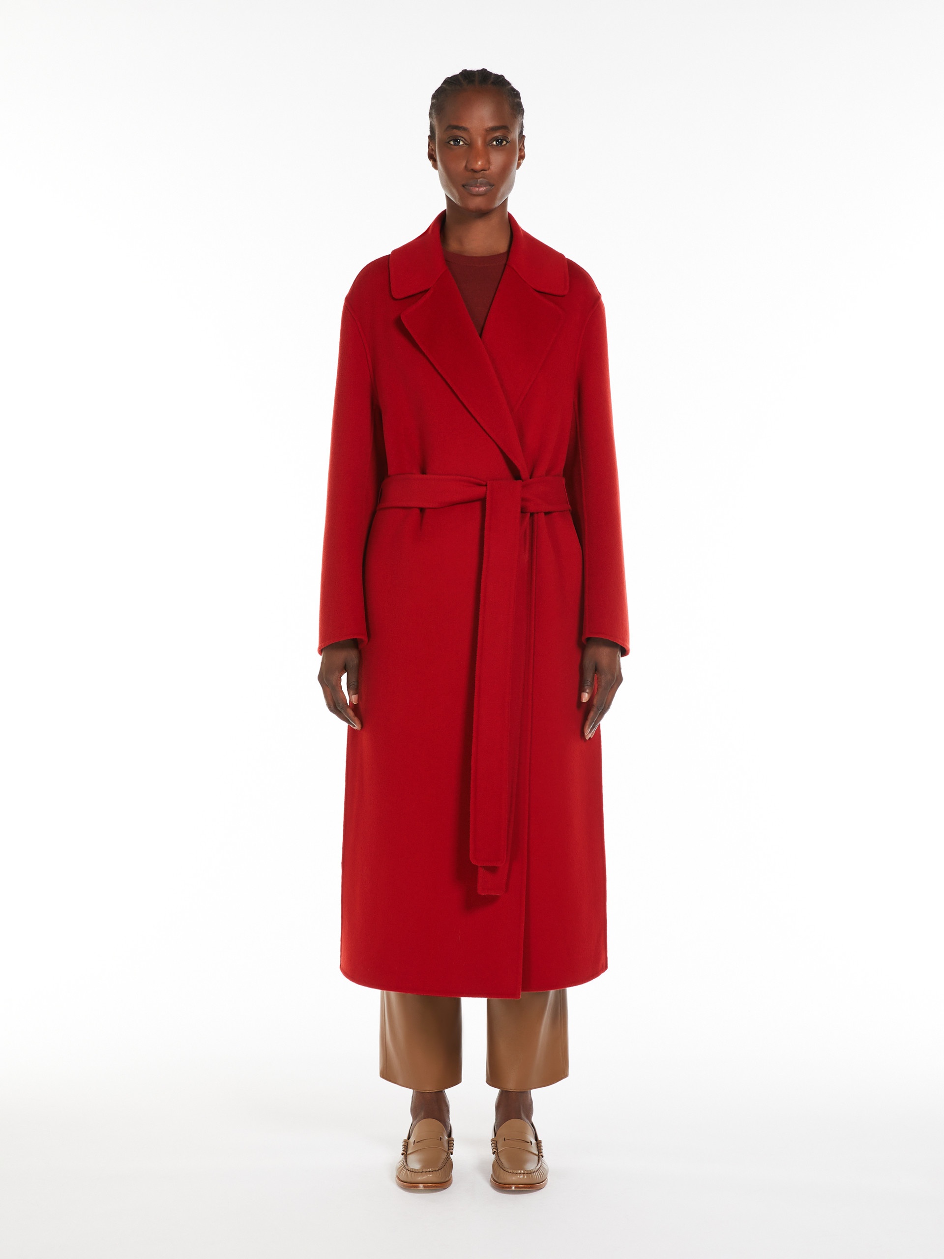 LIVIA Wool wrap coat - 3