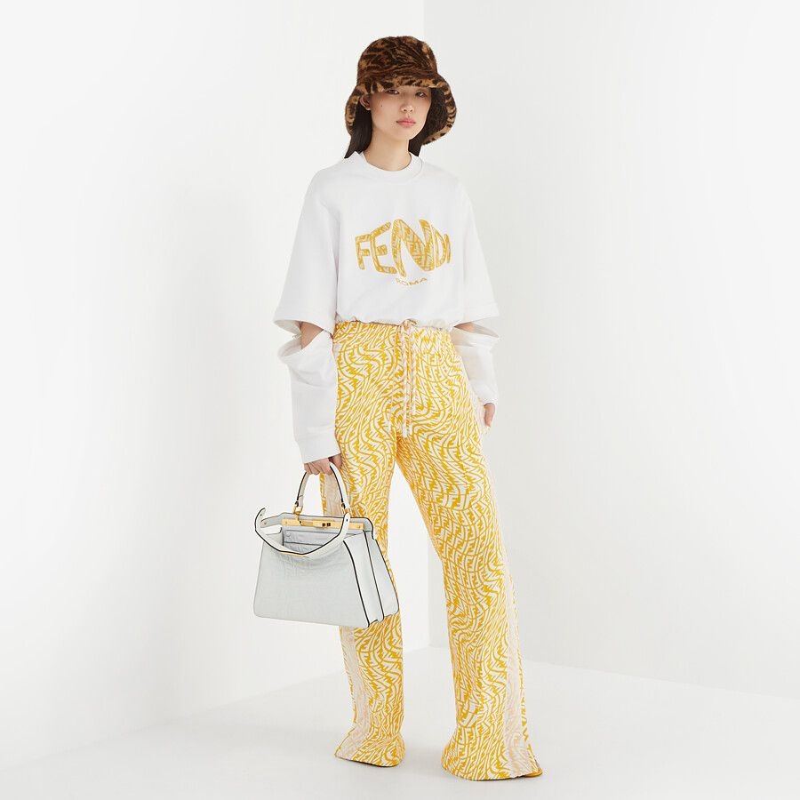 White jersey sweatshirt - 5