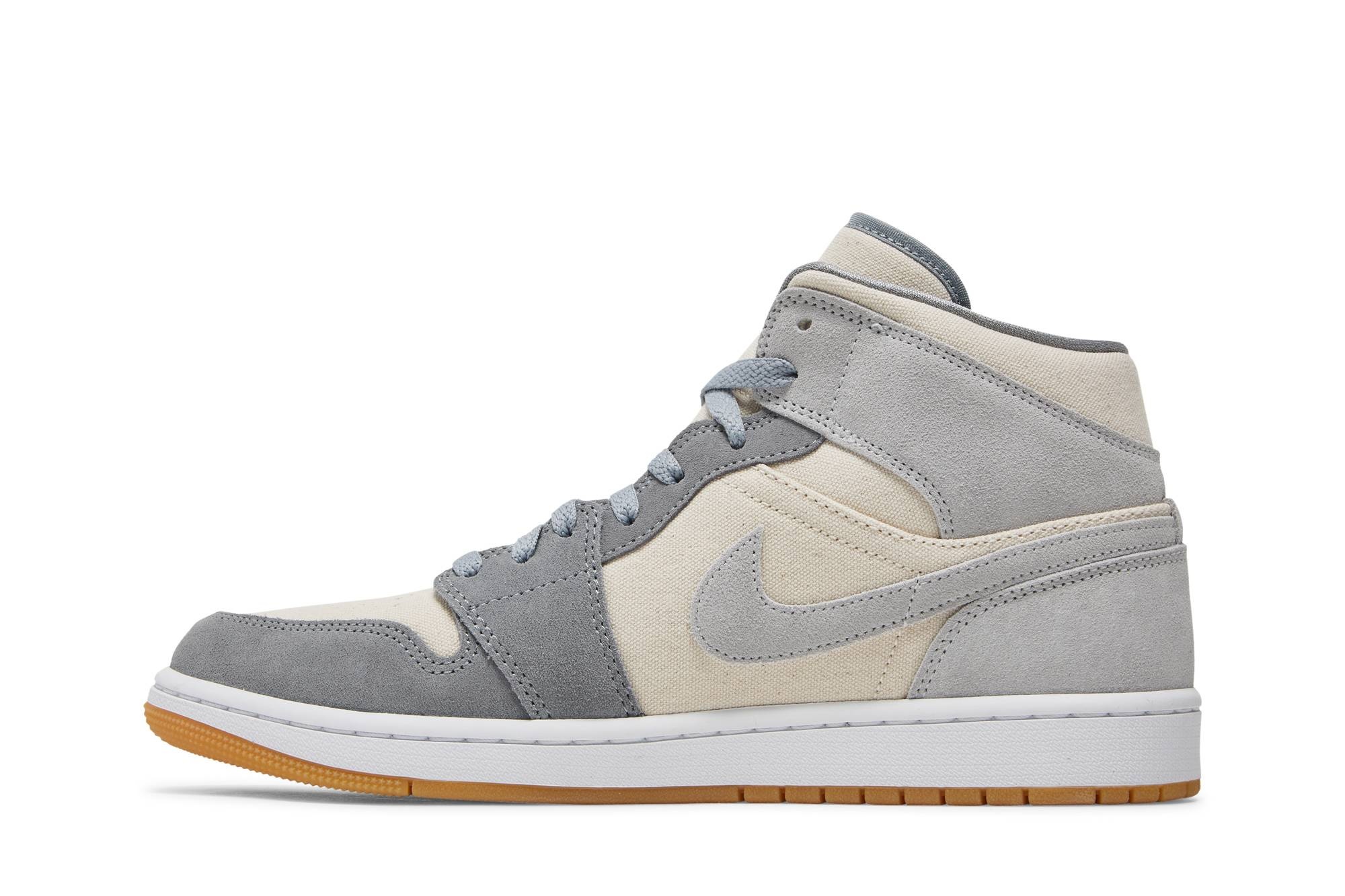 Air Jordan 1 Mid SE 'Coconut Milk Particle Grey' - 3