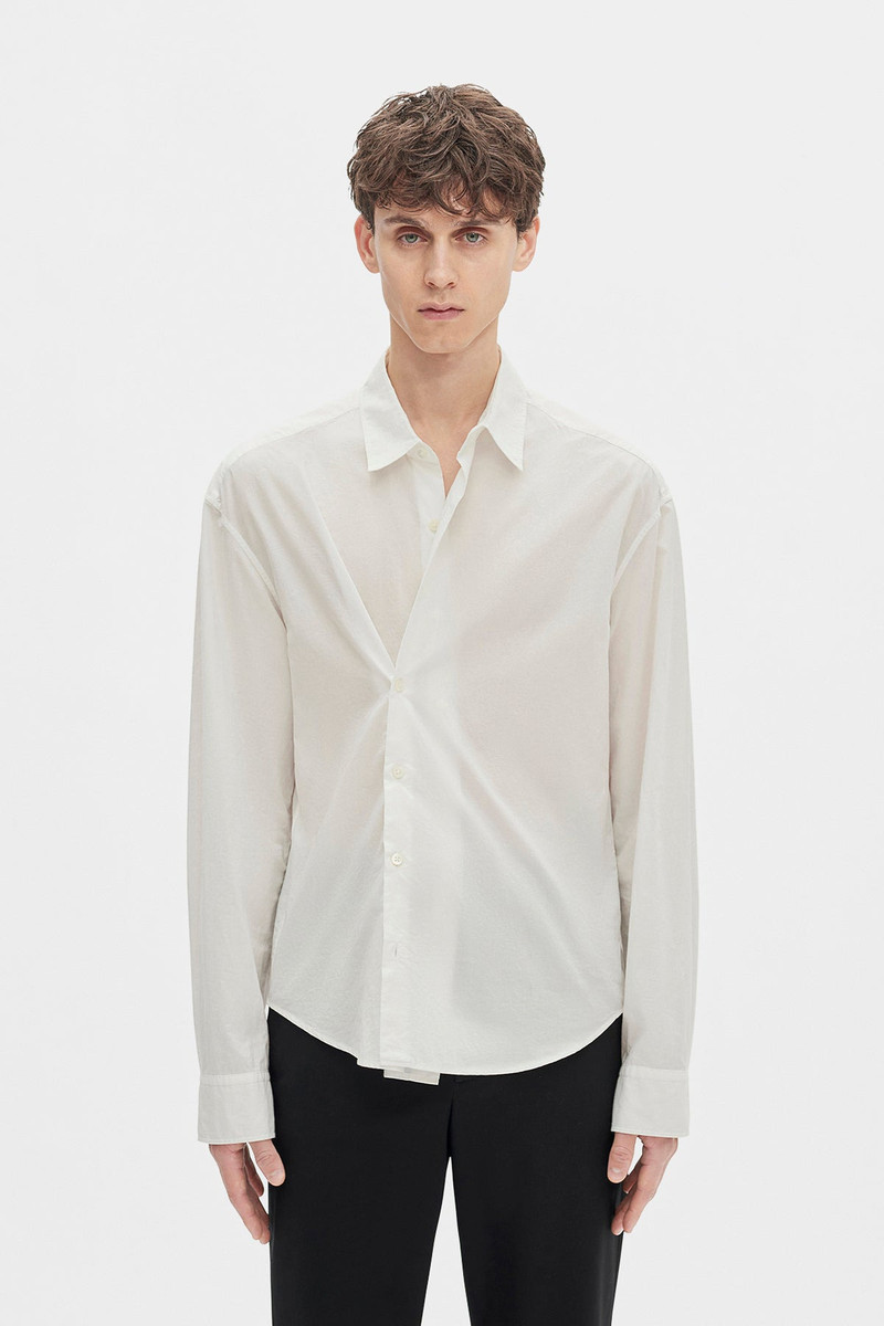 Isak Twisted Script Print Shirt 1