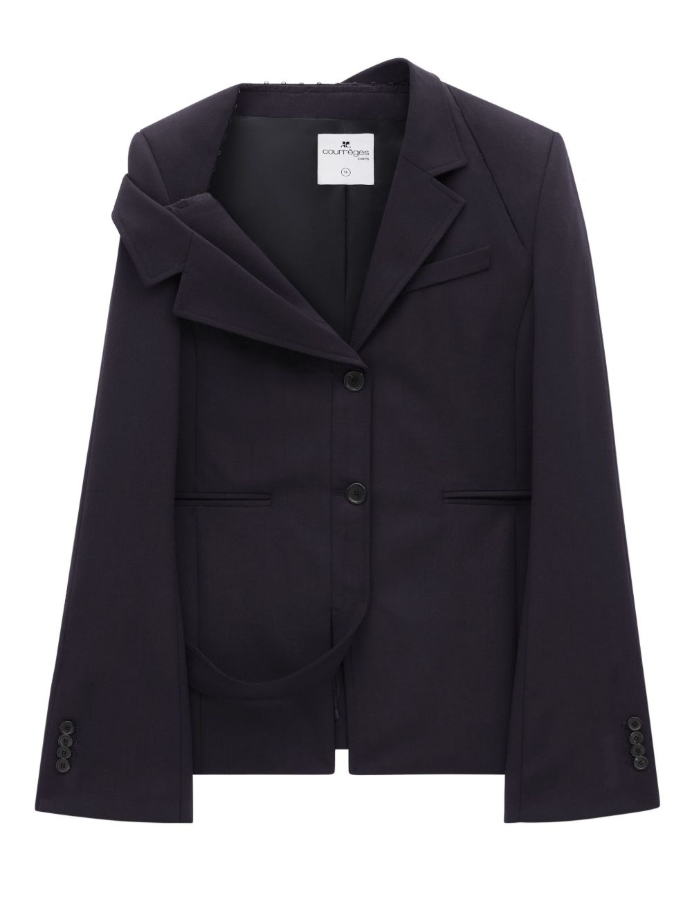 wool blazer - 5