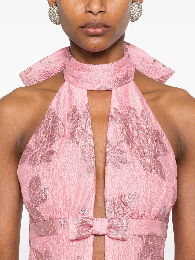REBECCA VALLANCE Floral-embroidered Dress outlook