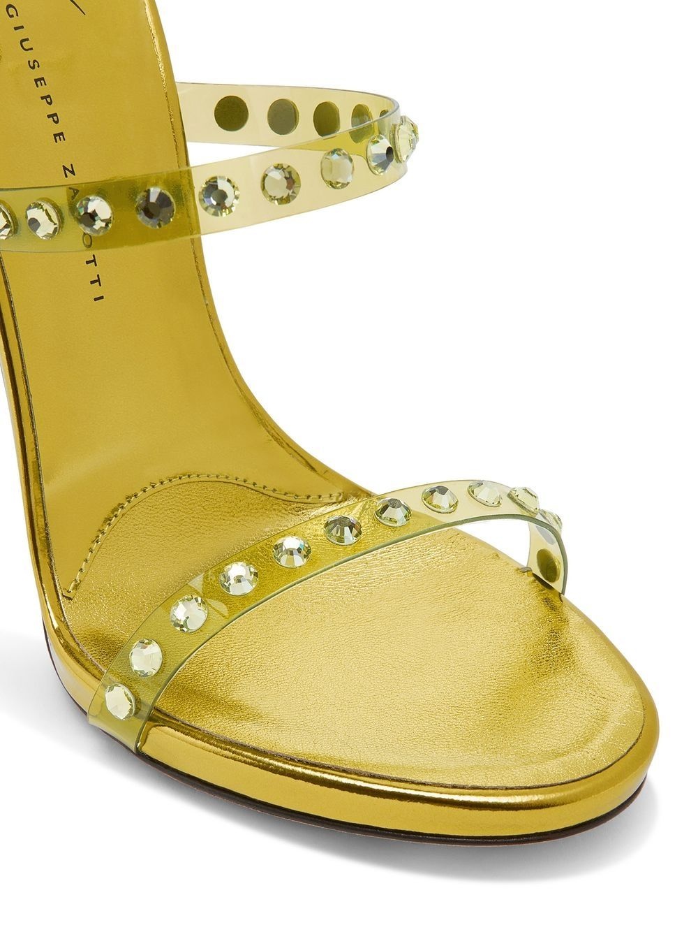 gem-detail high-heeled sandals - 4