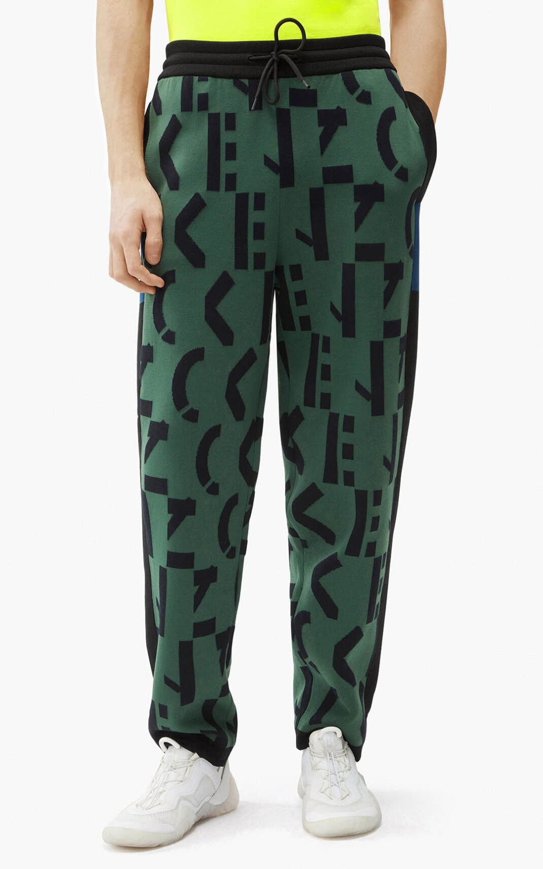 KENZO Sport	monogrammed jogging pants - 4