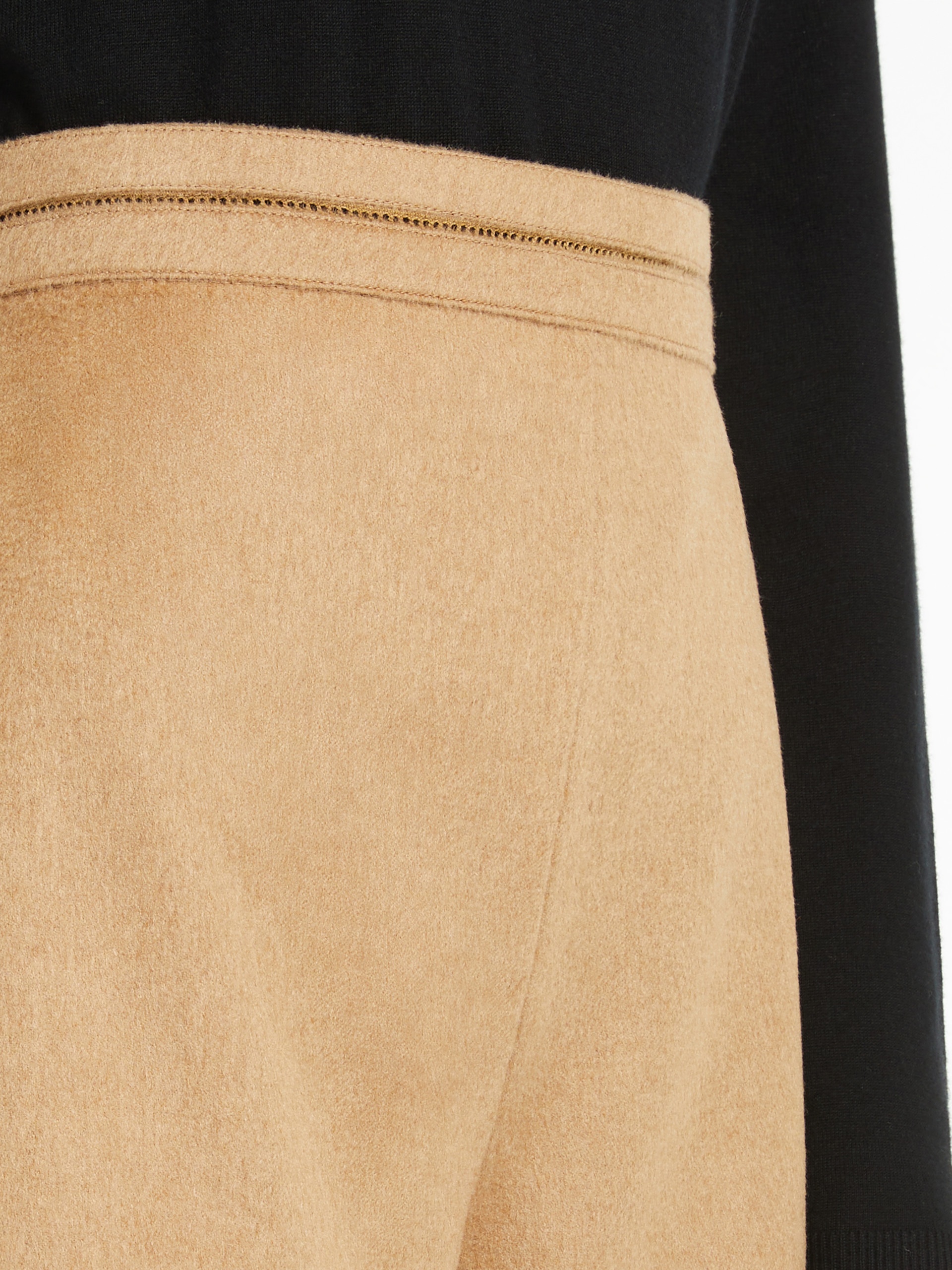 ADAGIO1234 Camel colour shorts - 5