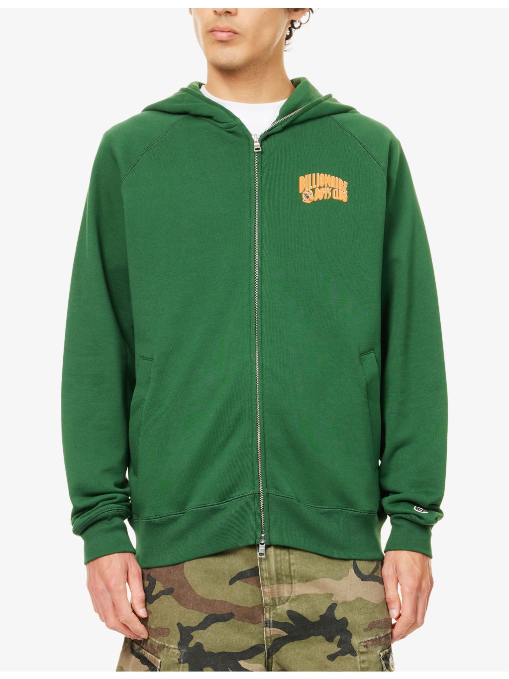 Astro Raglan-Sleeves Cotton-Jersey Hoody - 3
