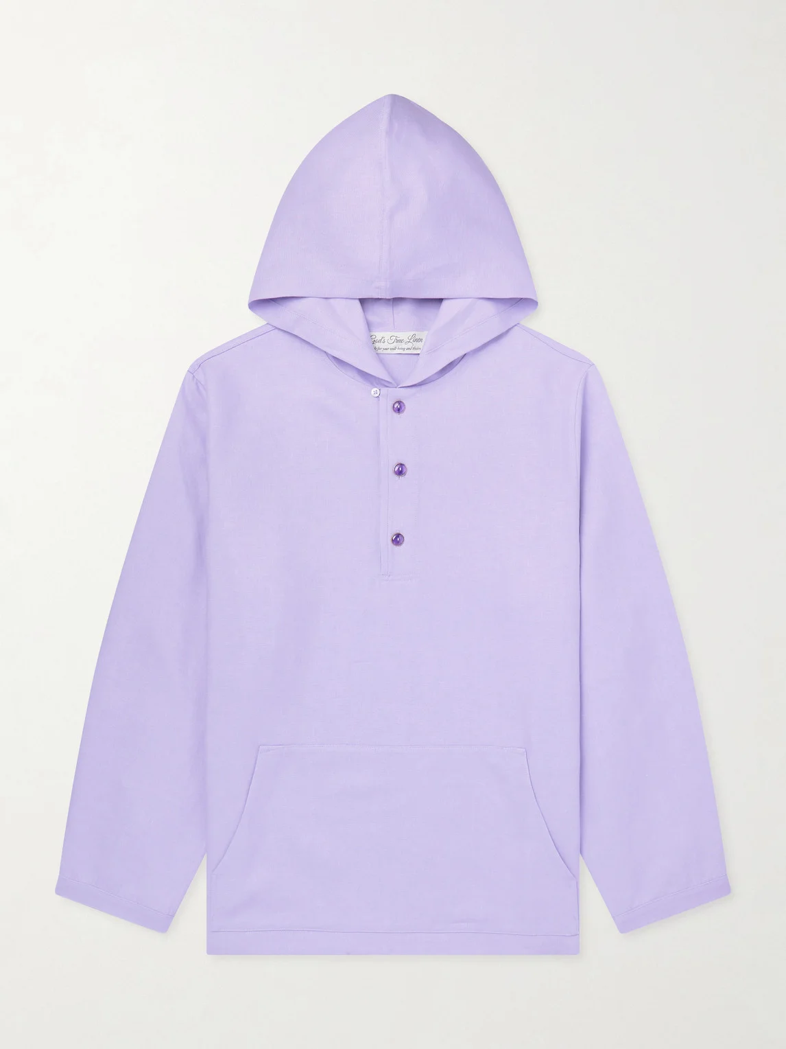 Linen Hooded Jacket - 1
