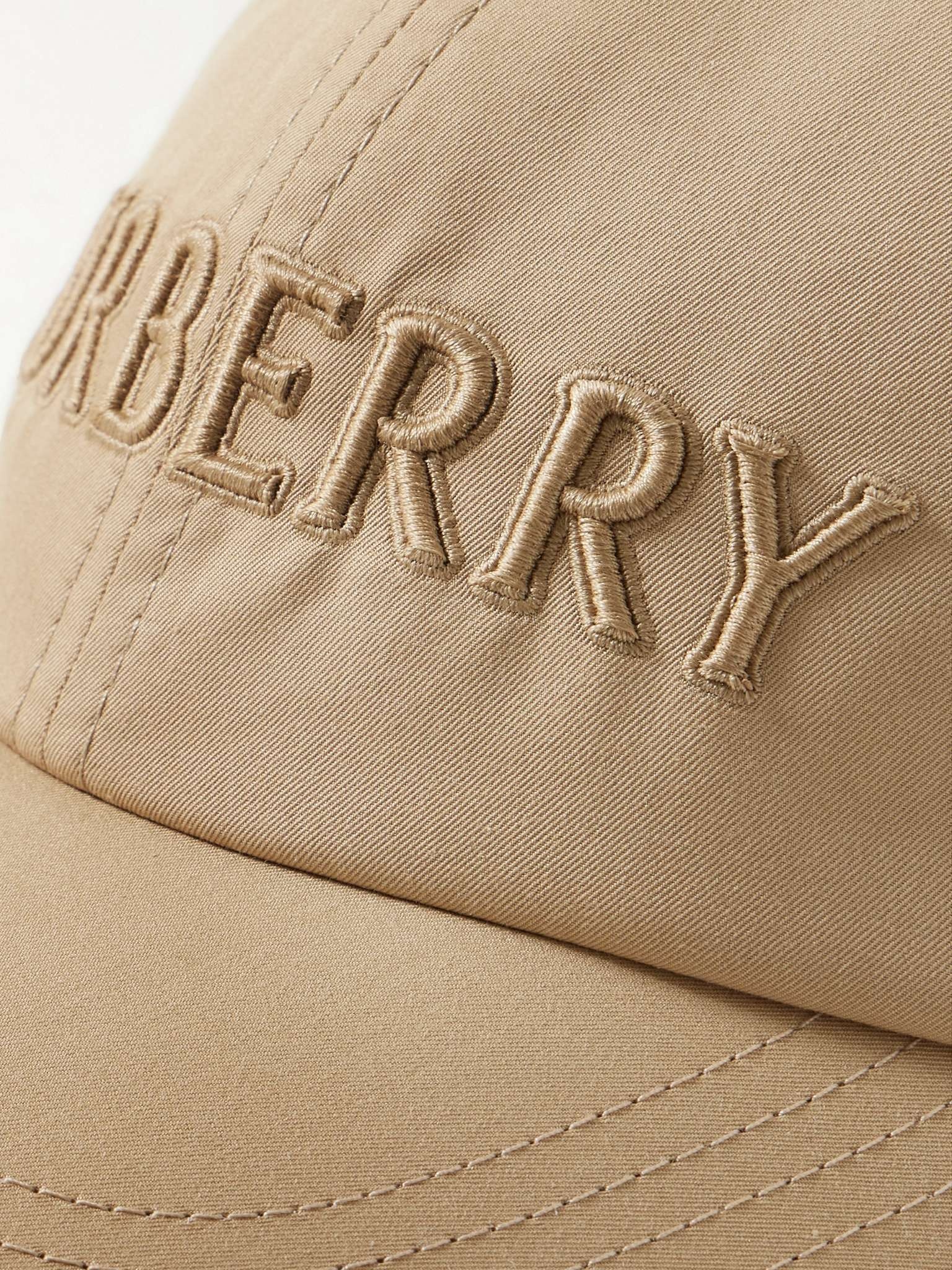 Logo-Embroidered Cotton-Twill Baseball Cap - 3