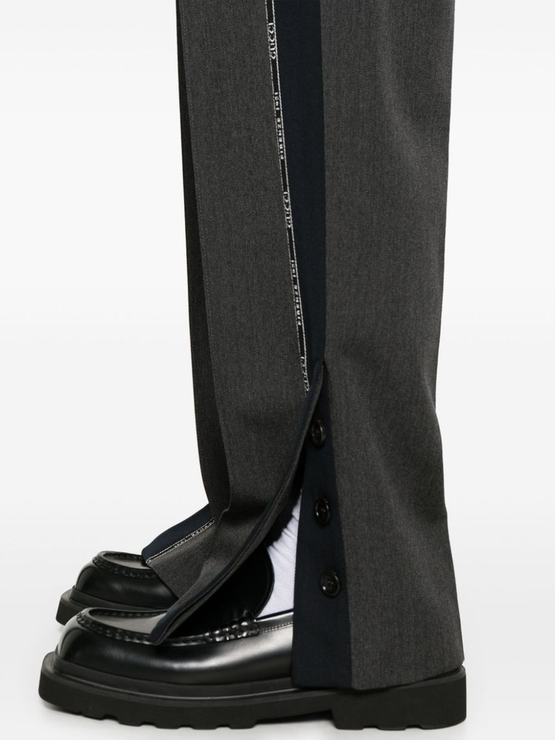 logo-trim trousers 5