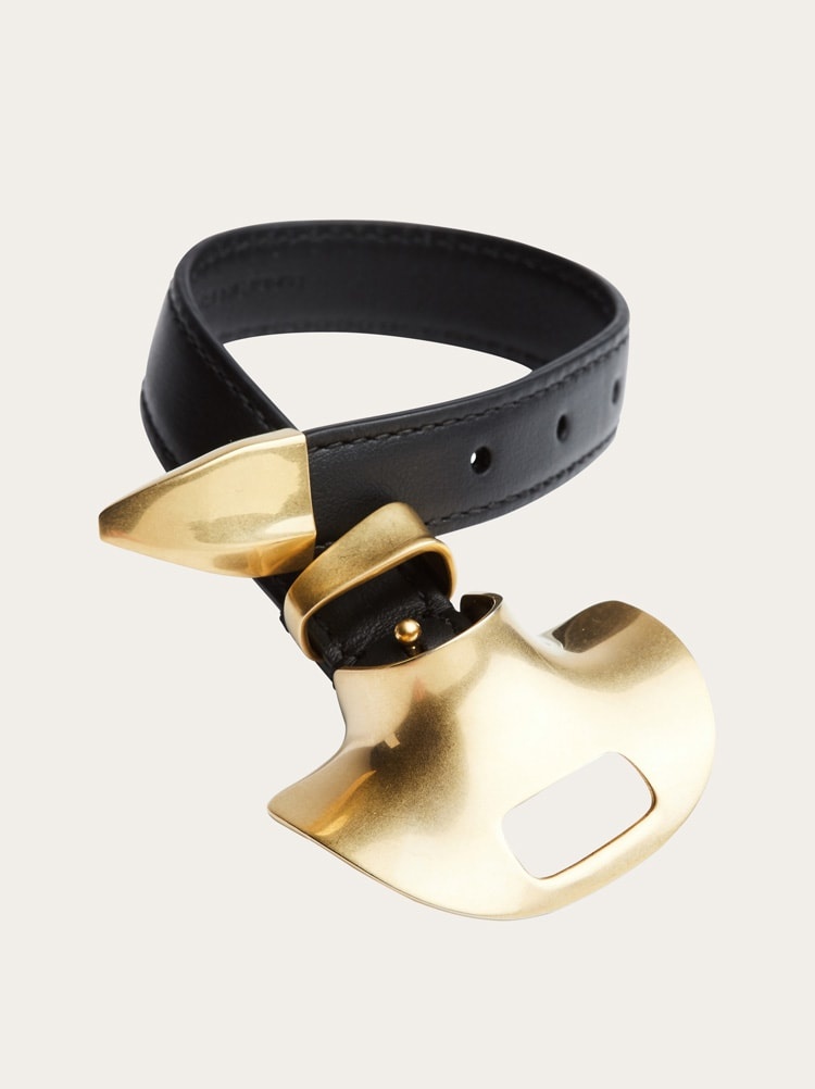 BRACELET WITH SCULPTURAL BUCKLE - 3