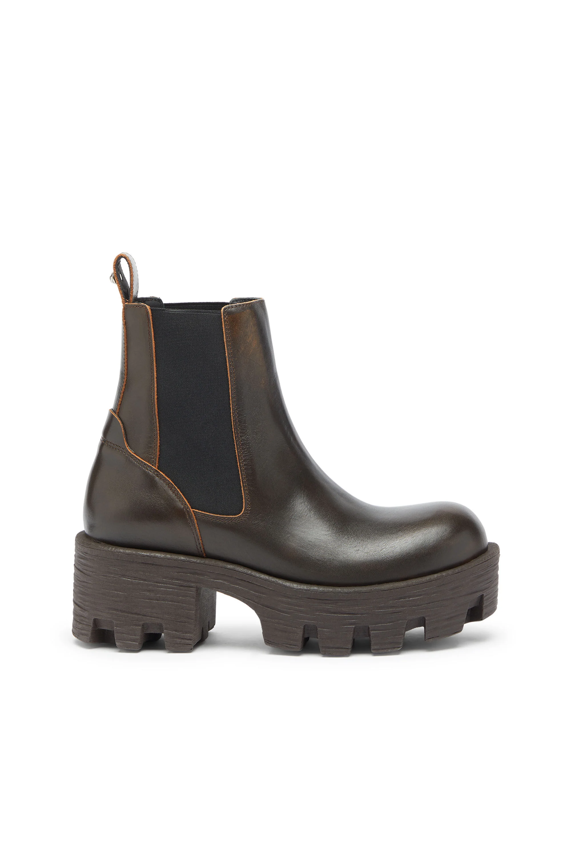 D-HAMMER - CHELSEA BOOTS IN LEATHER WITH LUG SOLE - 1
