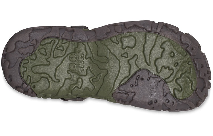 Crocs All-Terrain Atlas Clog 'Army Green Espresso' 208391-32C - 6