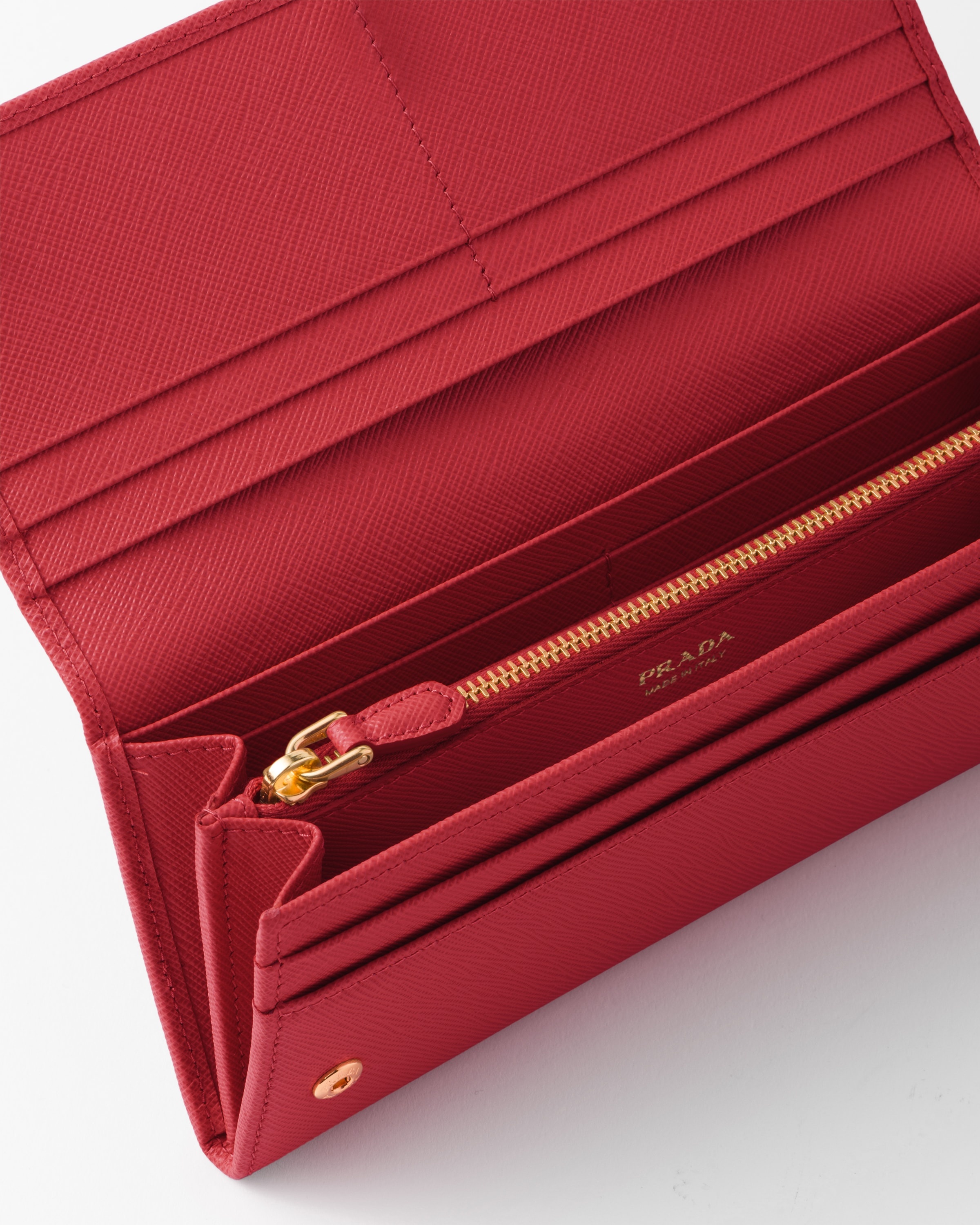 Large Saffiano Leather Wallet - 4