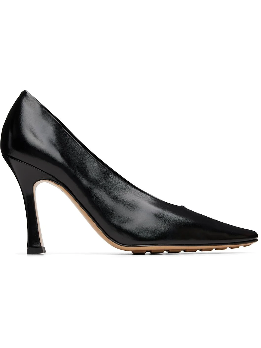 Black Sofia Heels - 1