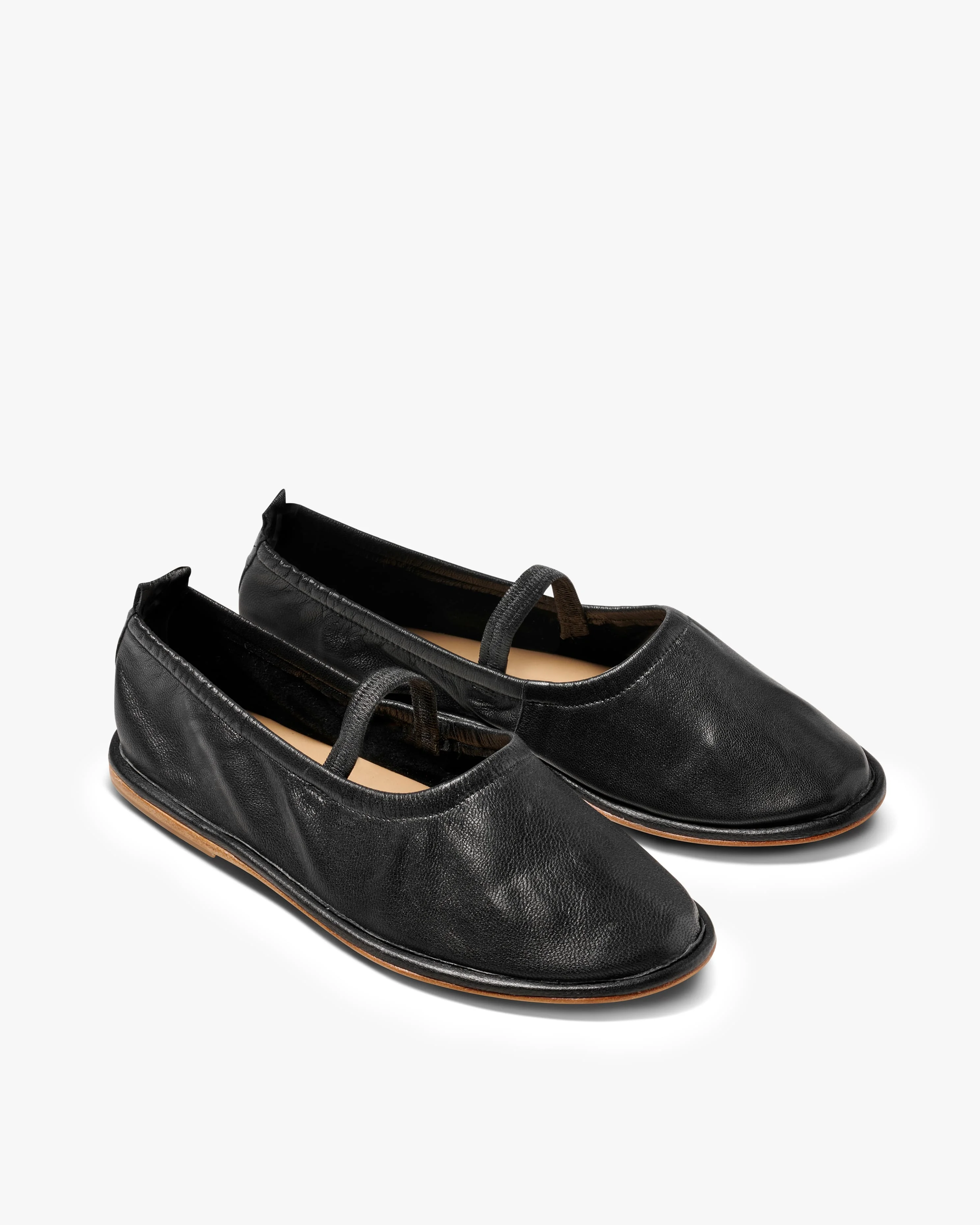 Petey Leather Ballet Flat - 1