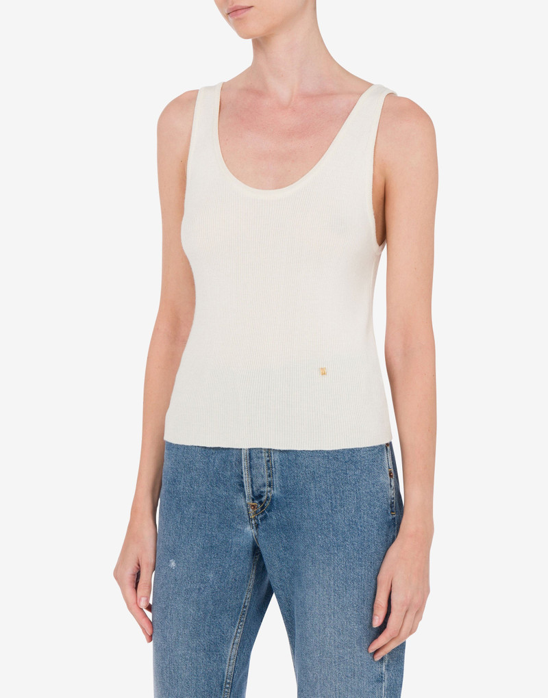 KNIT TANK TOP GOLDEN M 1